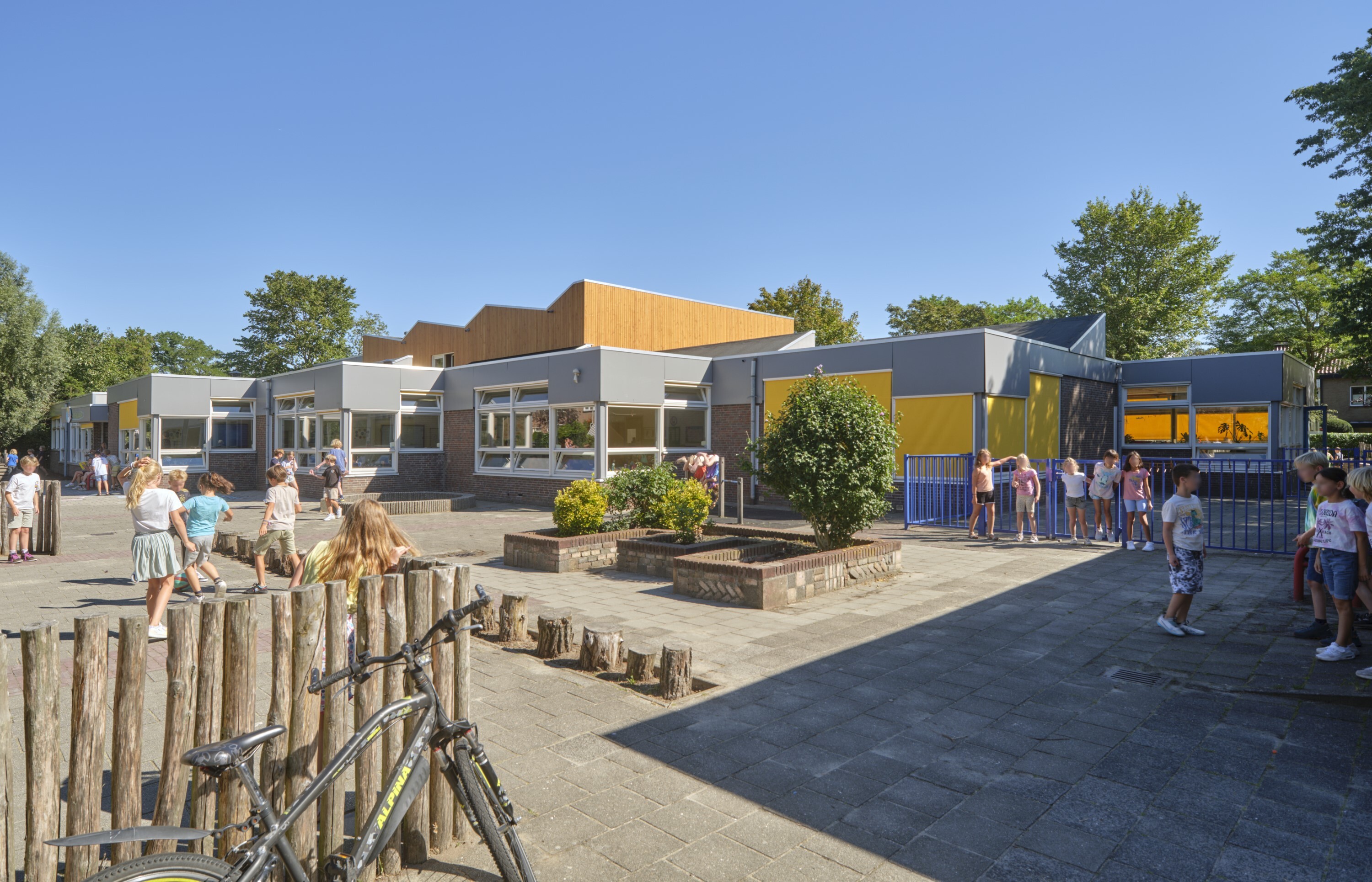 6c houten uitbreiding basisschool