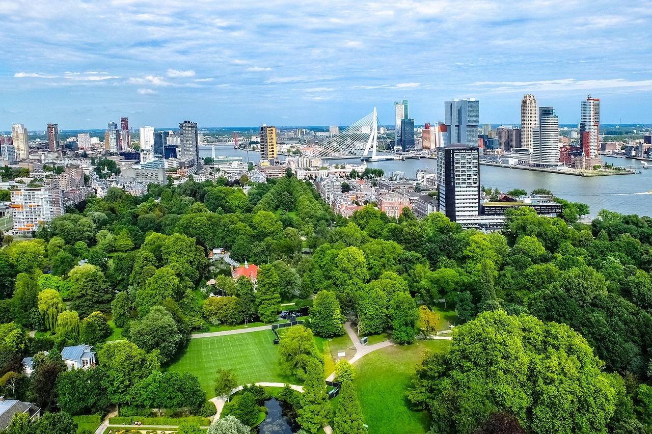 Rotterdam skyline