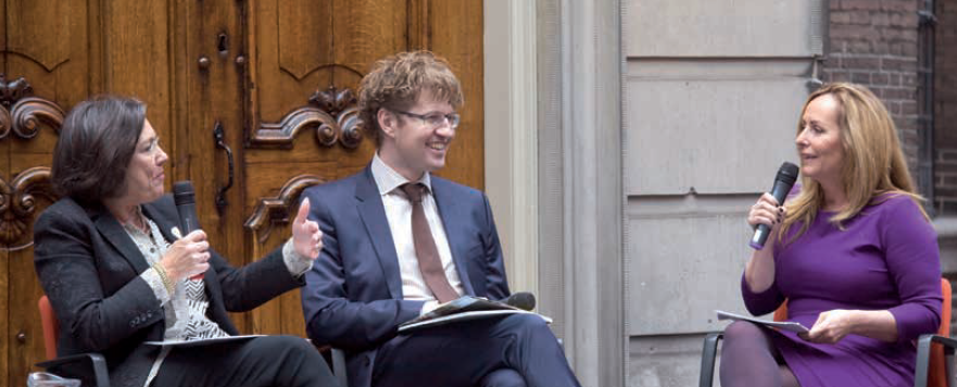 Vlnr Gerdi Verbeet Sander Dekker Angela Groothuizena
