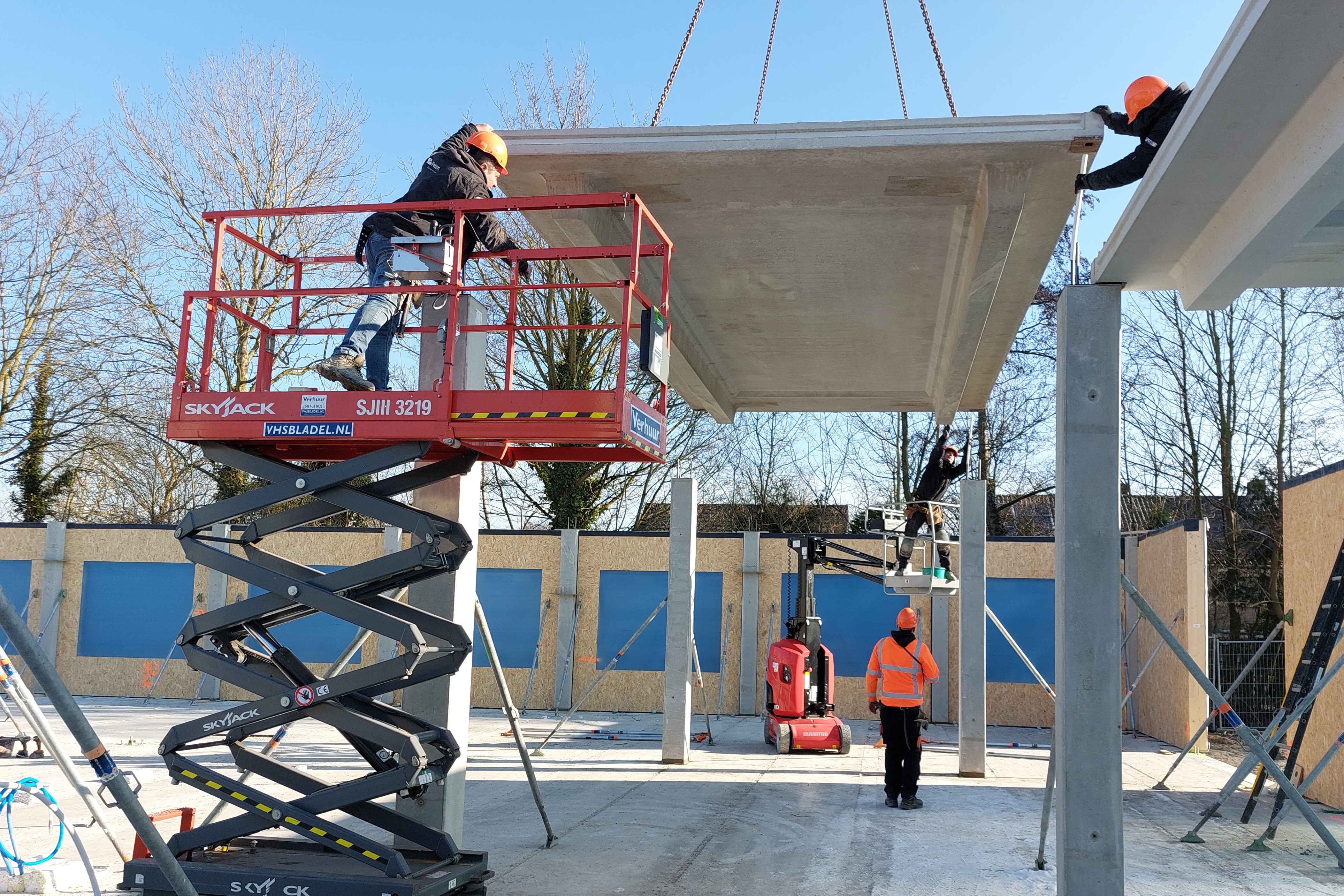 03 Montage BXL bouwsysteem Ostrea Lyceum