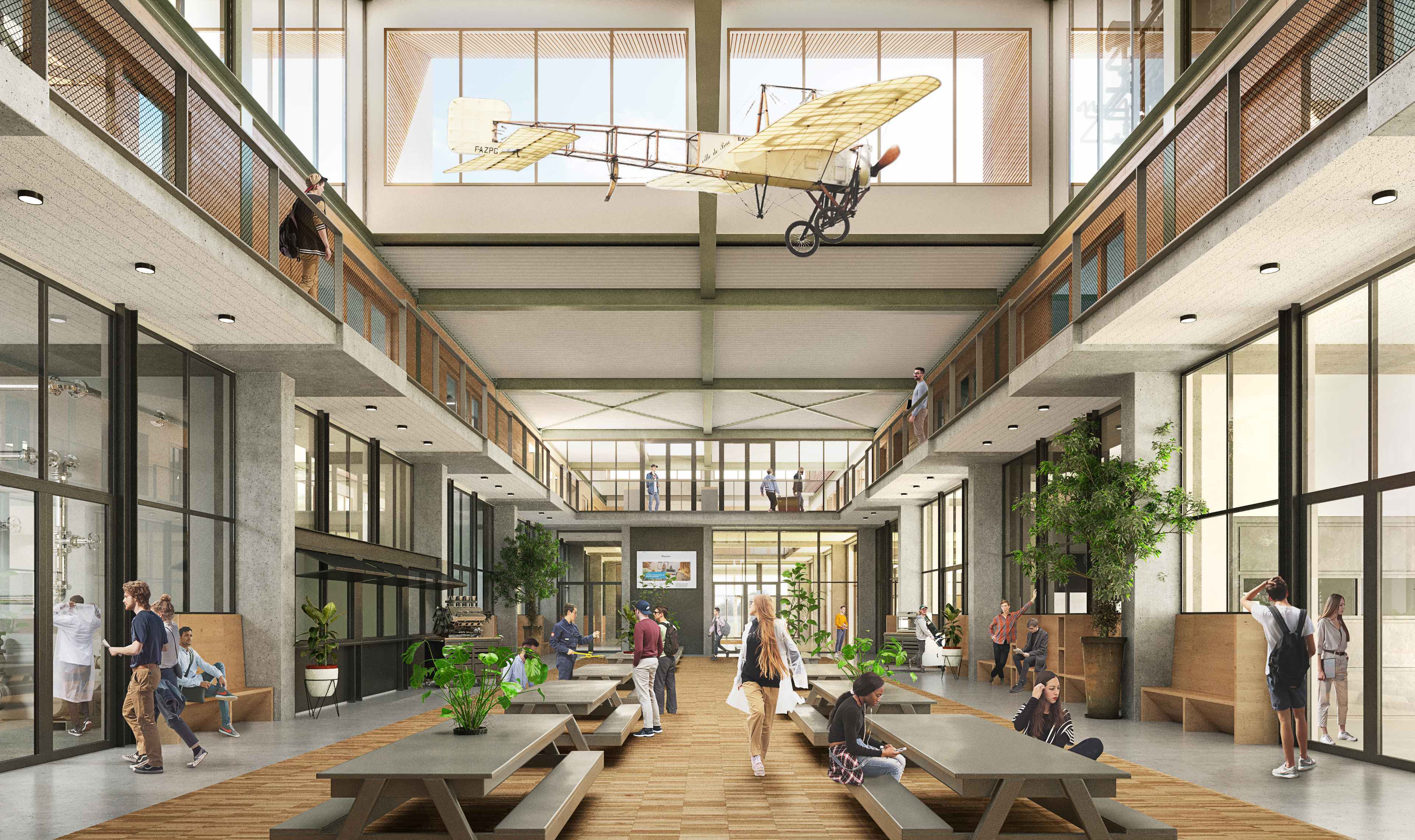 6 De Zwarte Hond Gilde Vakcollege Gorinchem Centrale ruimte begane grond hoofdfoto