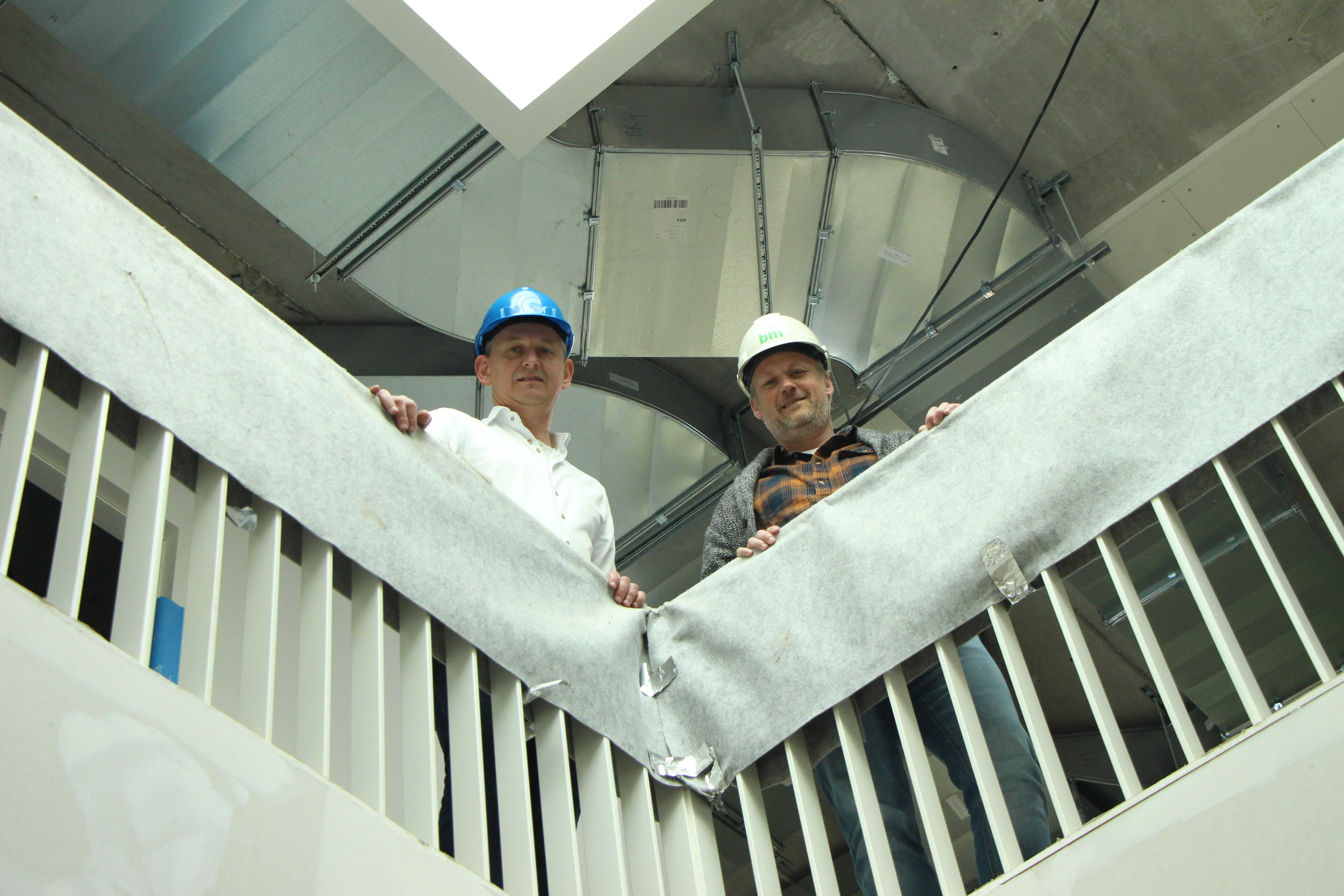 Berto van Vliet links en Derrick Flach 2