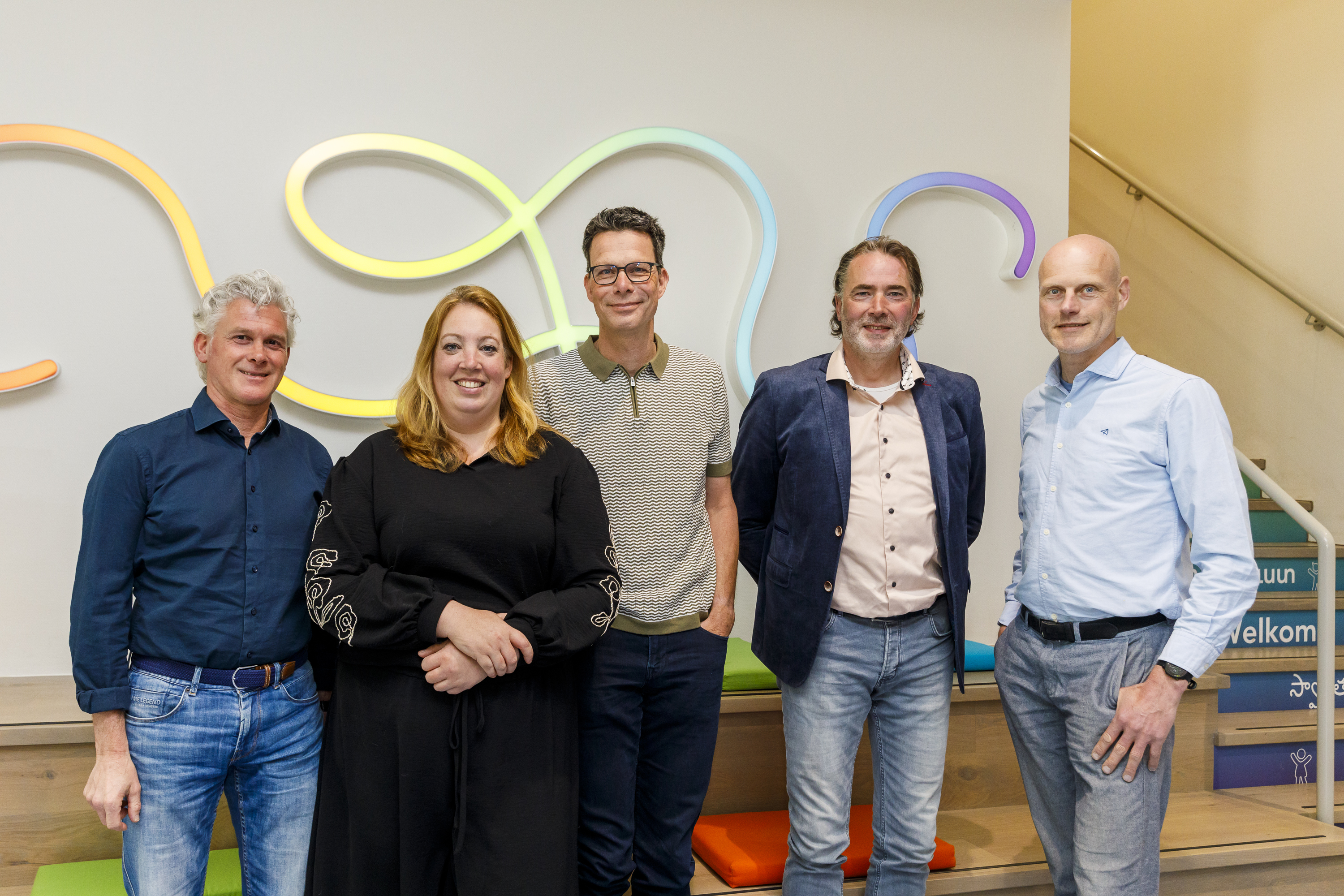 C1 A2089 vlnr Gerwin Leijtens Karin Keijzer Niels Peters Sjoerd Rutten Marco van Zandwijk