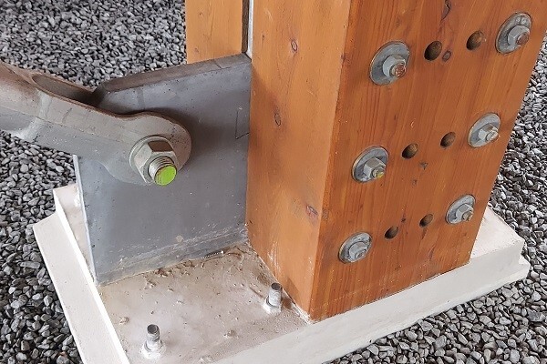 Foto 2 Detail van losmaakbare constructie