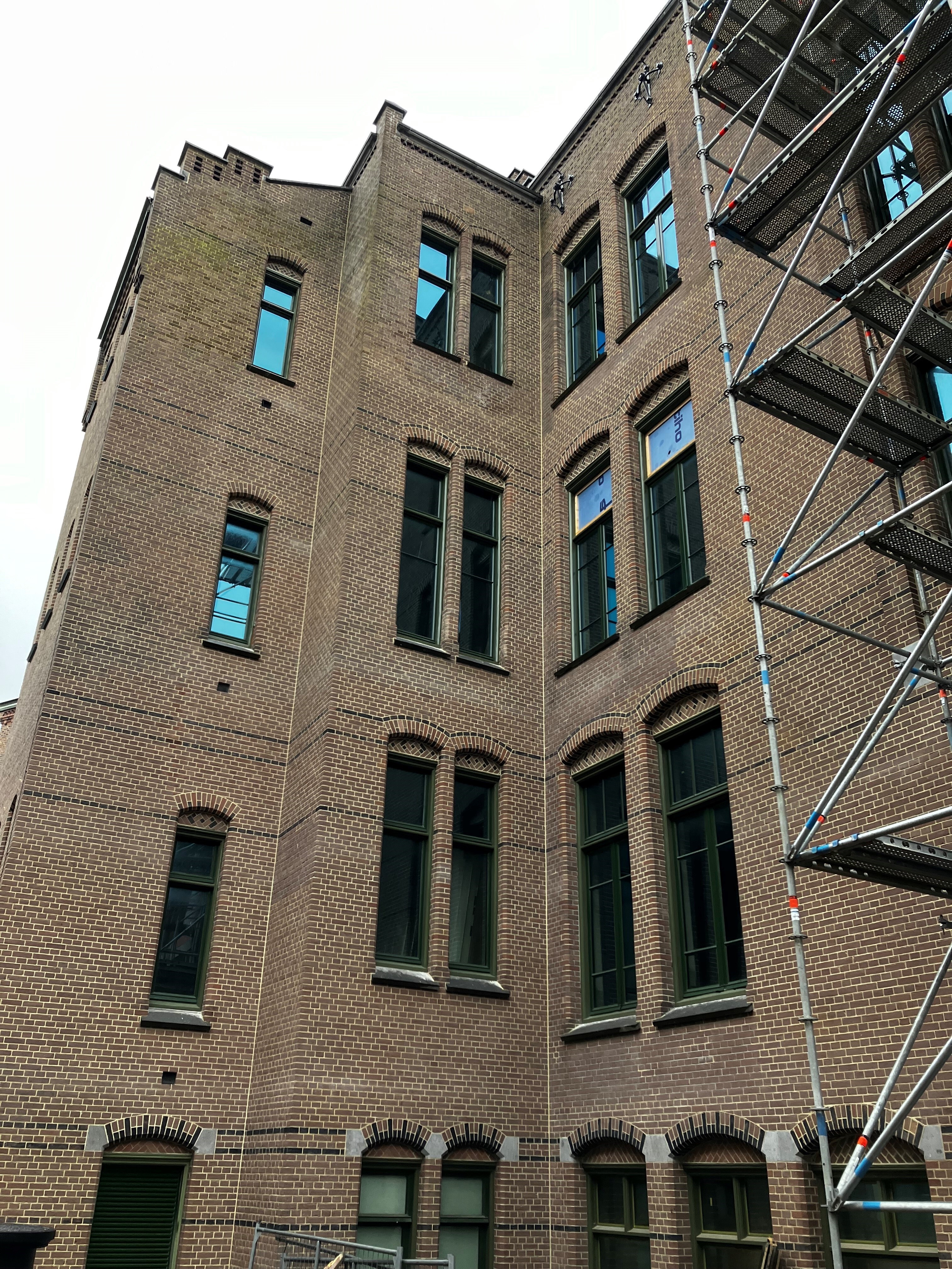 Gerestaureerde gevels