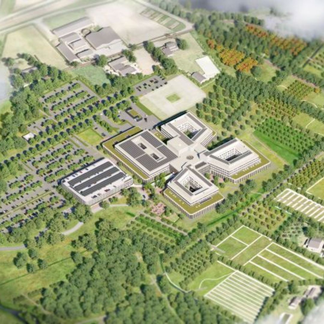 Landschapsschets het nieuwe Bravis 1080 x 1080 px