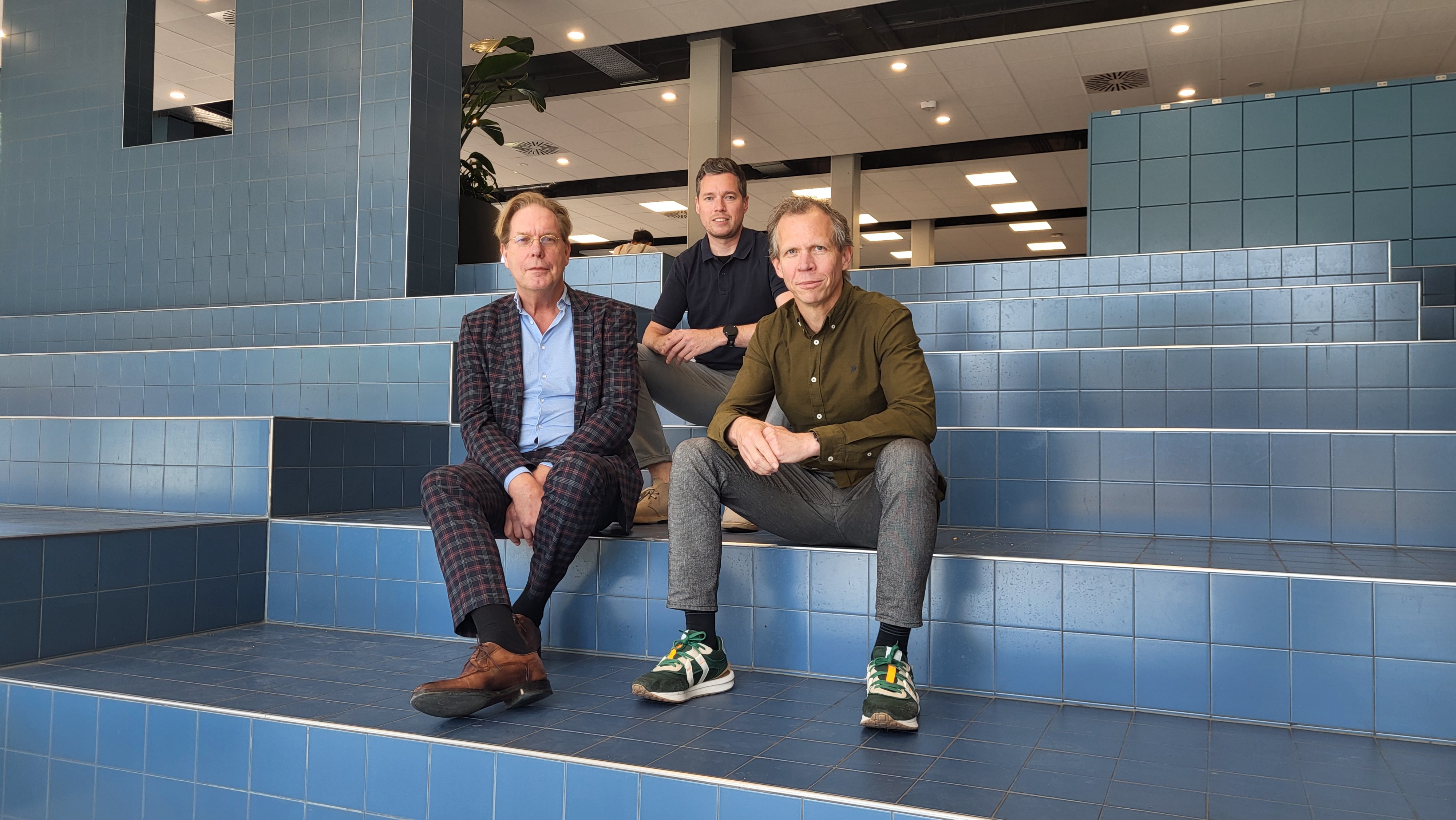 Markland Oudenbosch 1 vlnr Michiel Maas Jeffrey Sonnema Frans Benjamins