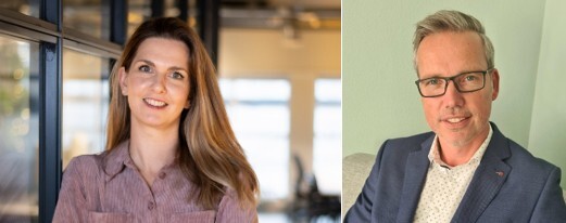 Nadine Nugter en Peter Loonstra