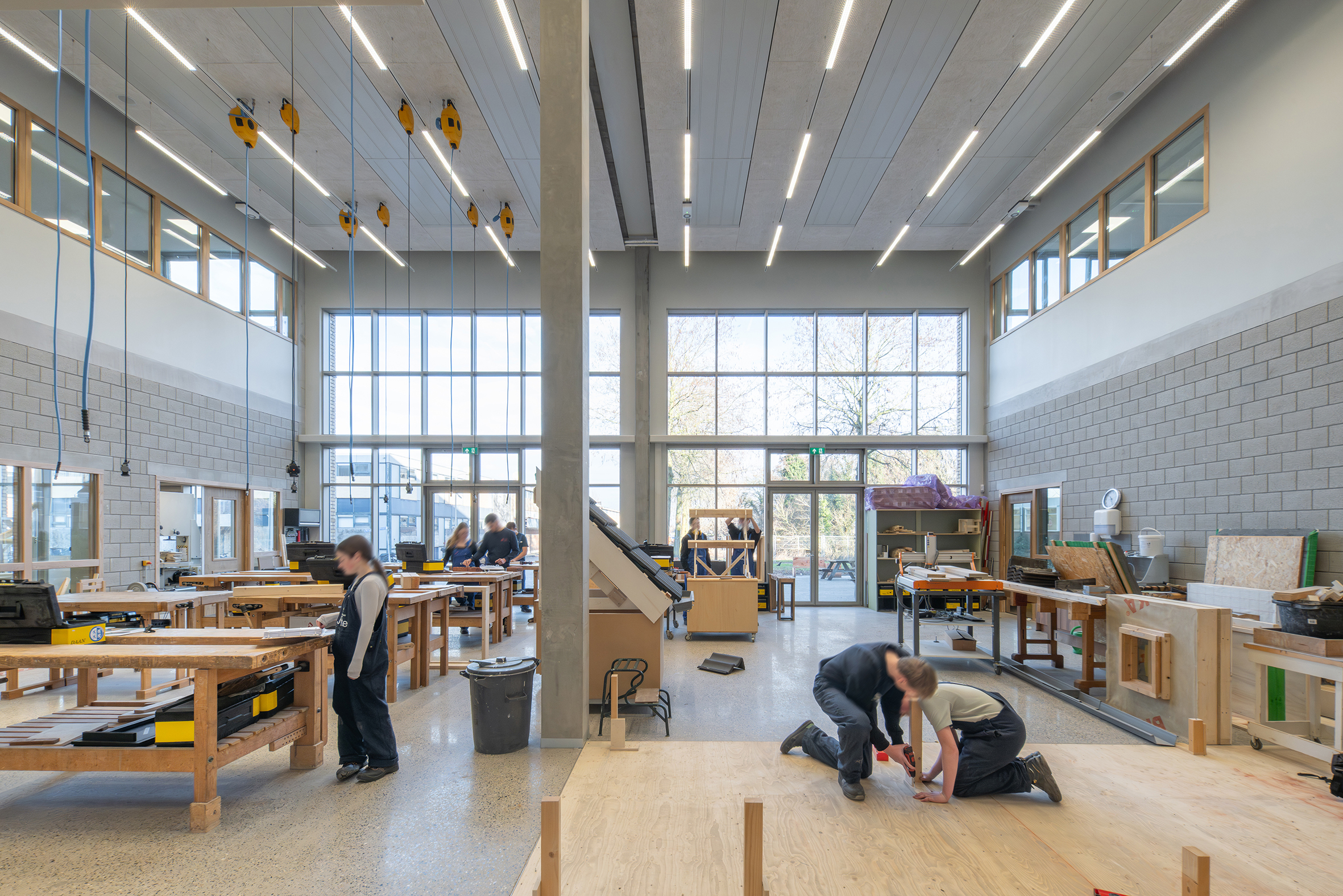 Praktijklokaal BWI Bouw Wonen en Interieur