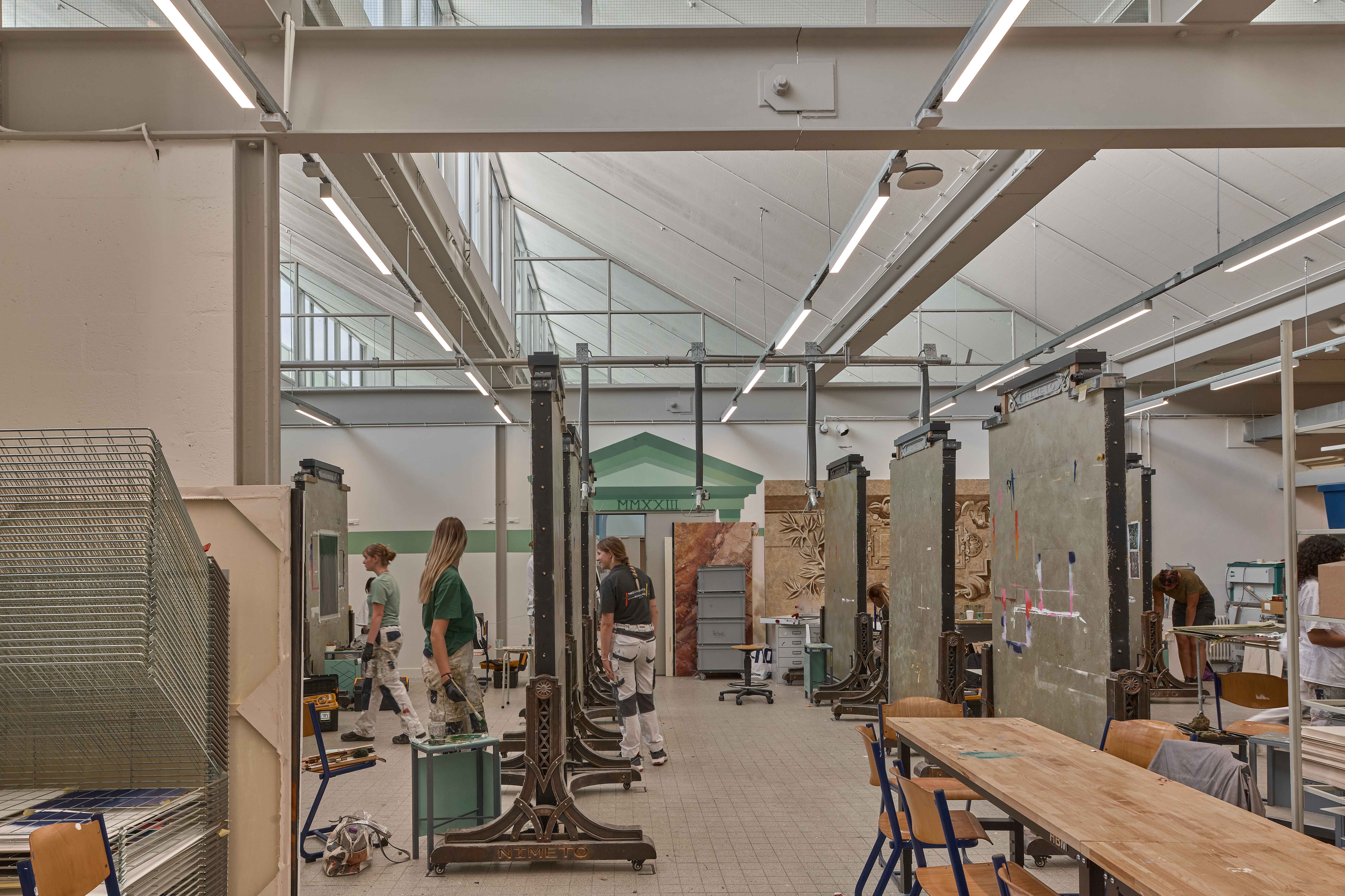 Schilderlokaal fot Max Nibbrig