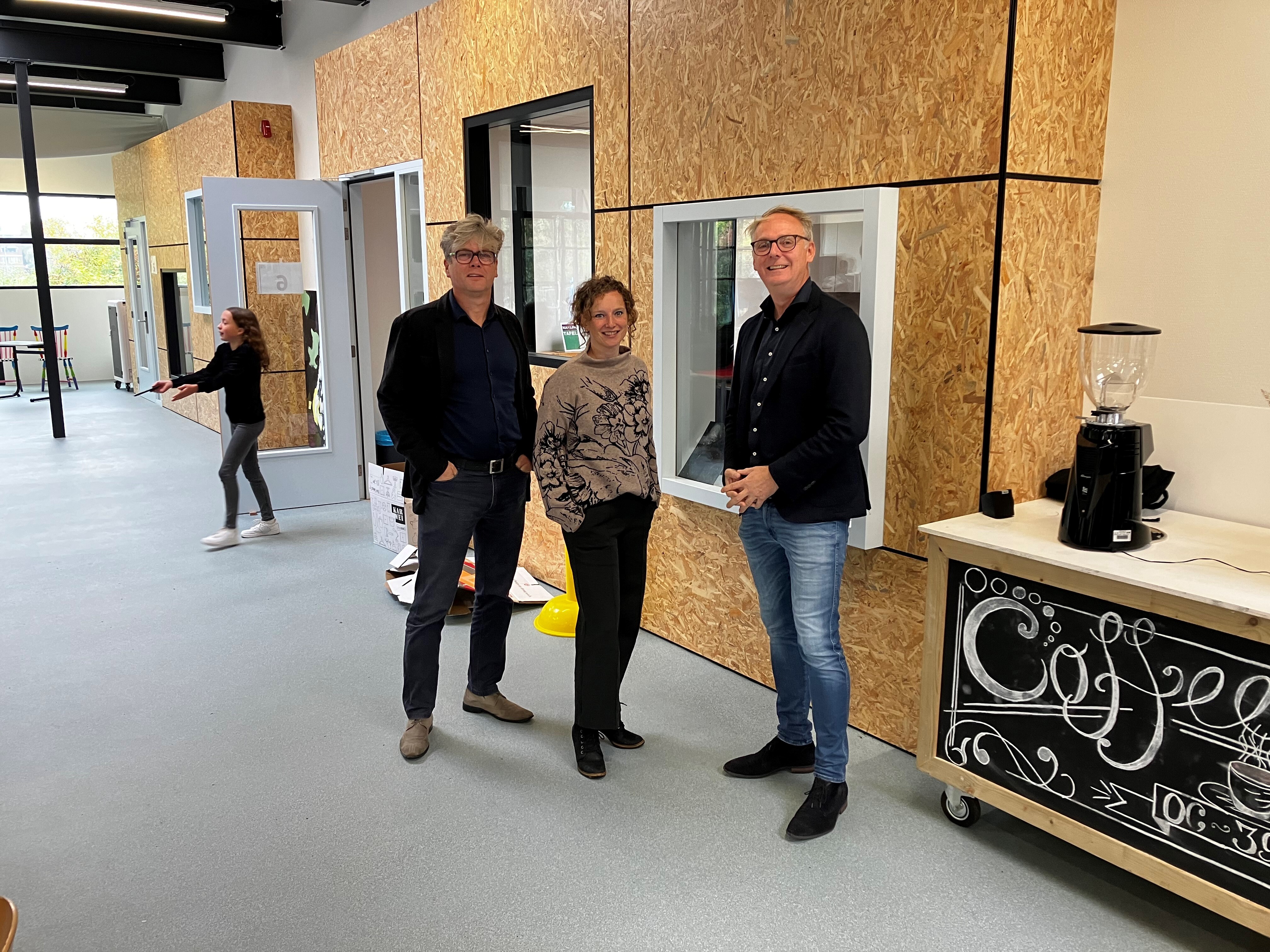 Vlnr Arno de Vries Anneke Heins Tjerk van de Wetering