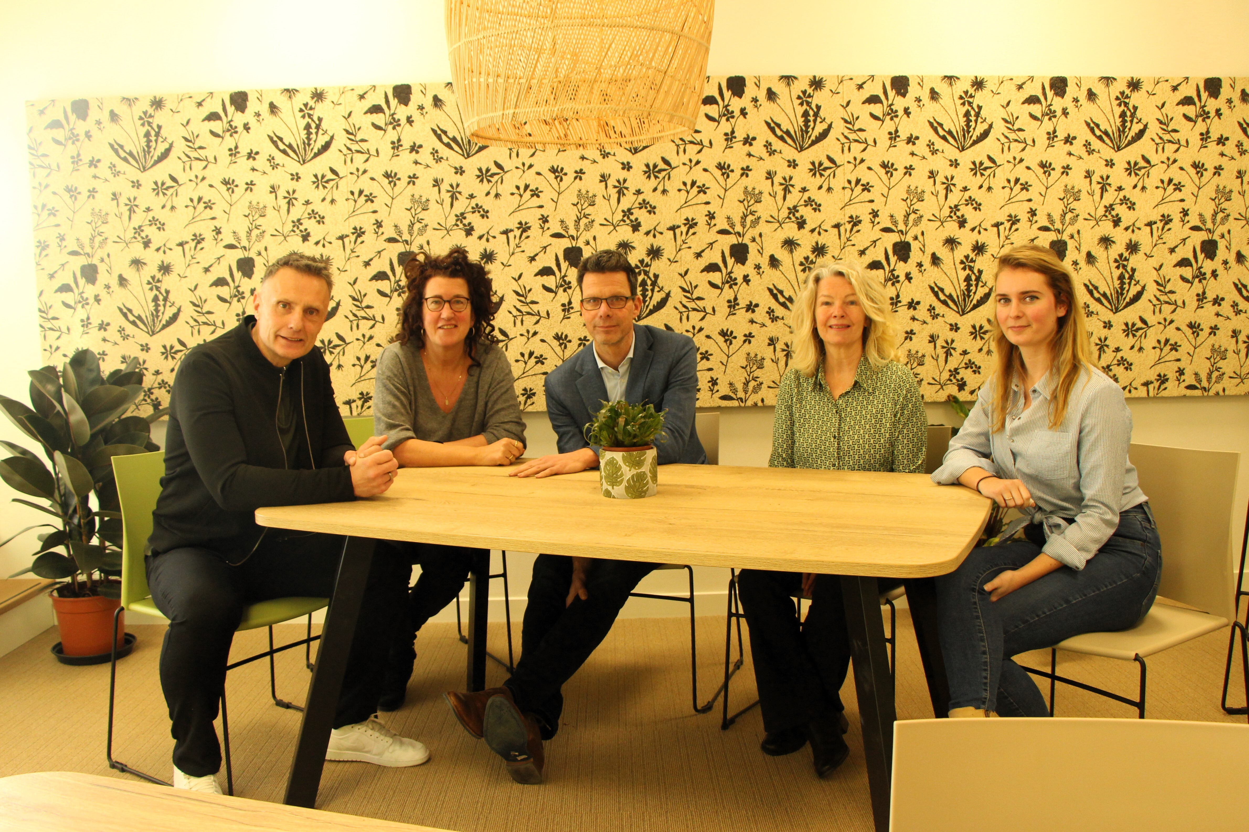 Vlnr Danny Wilting Annemiek Breimer Niels Peters Monica Lumkes Veerle Diemer 2