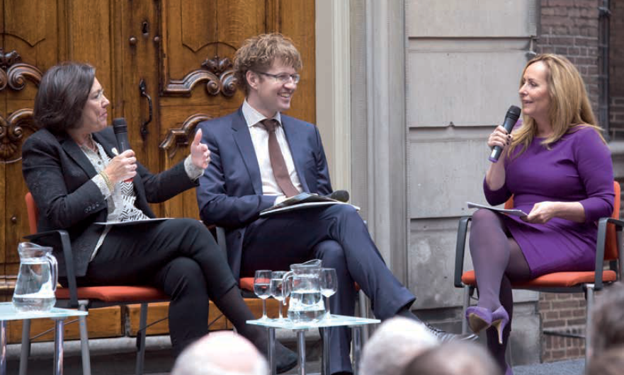Vlnr Gerdi Verbeet Sander Dekker Angela Groothuizen