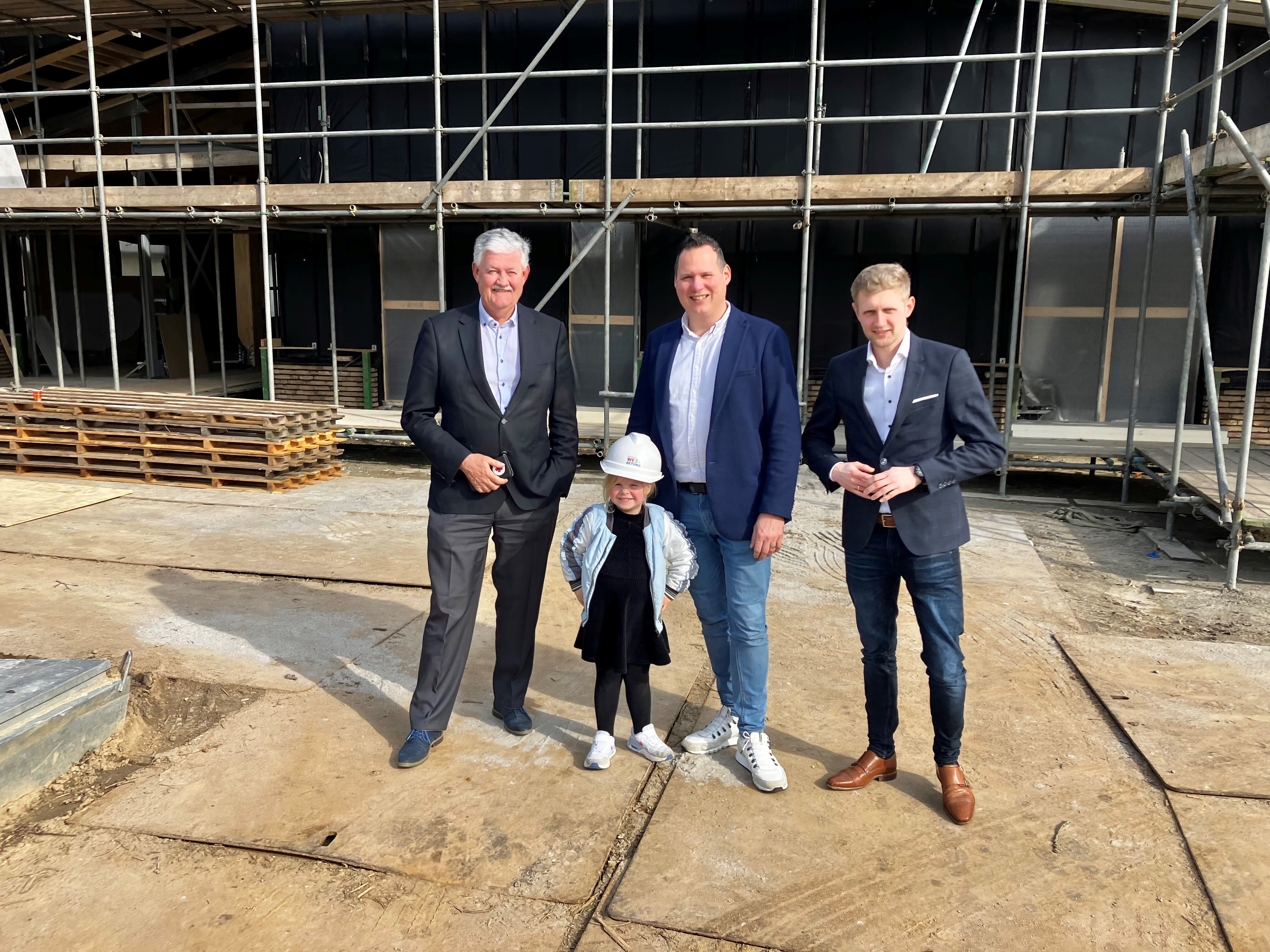 Vlnr Govert van Bezooijen Peter Brons Jan van Vliet 1