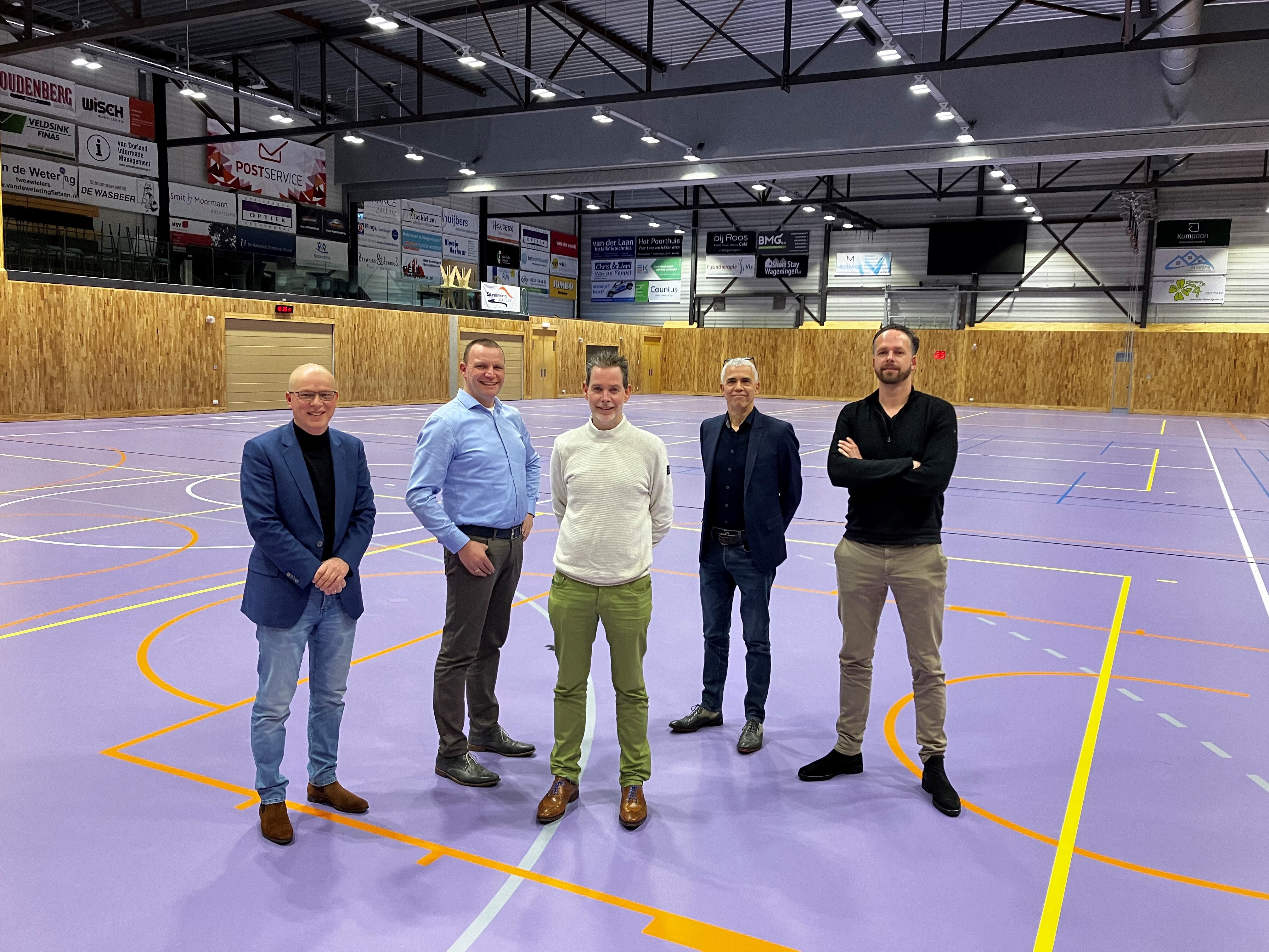 Vlnr dir Rotsbouw medew Rotsbouw Odin René en Herculan